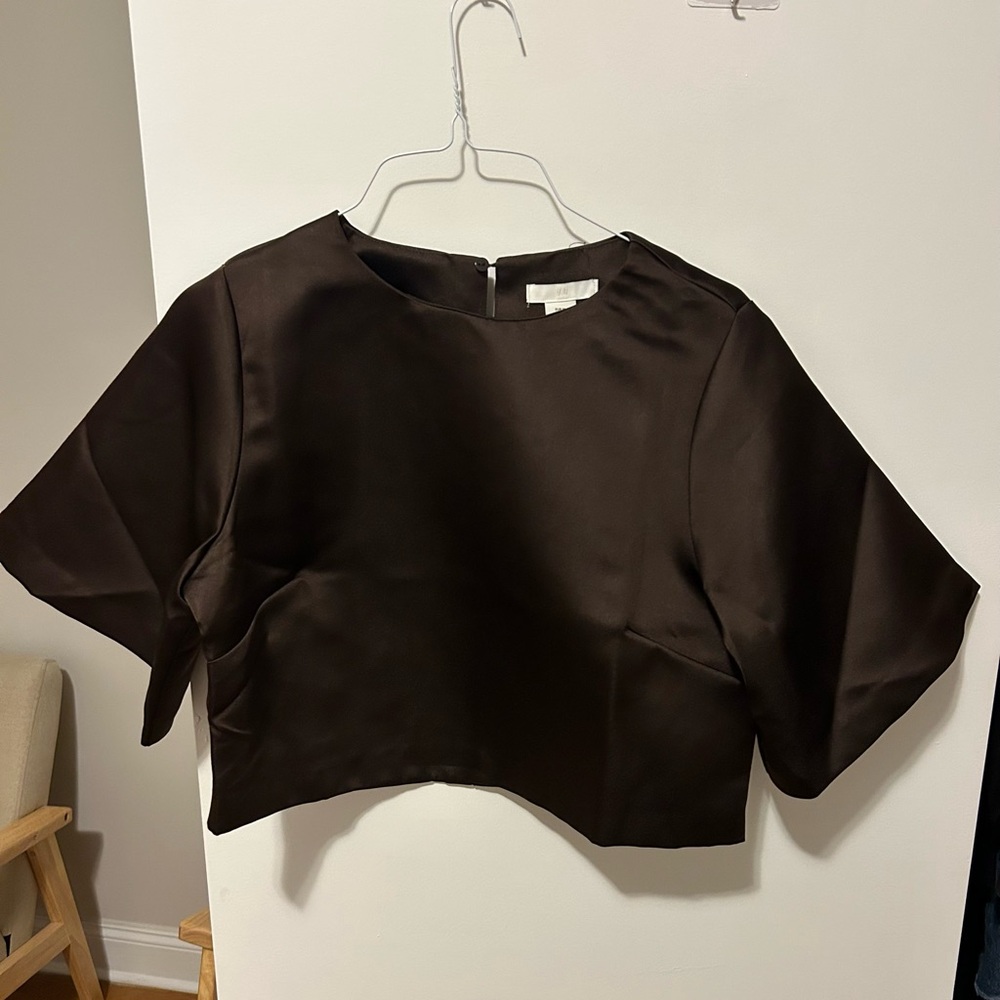 H&M Edition Brown Skirt + Top set. - Picture 3 of 4